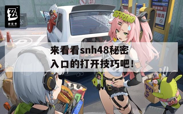 来看看snh48秘密入口的打开技巧吧！