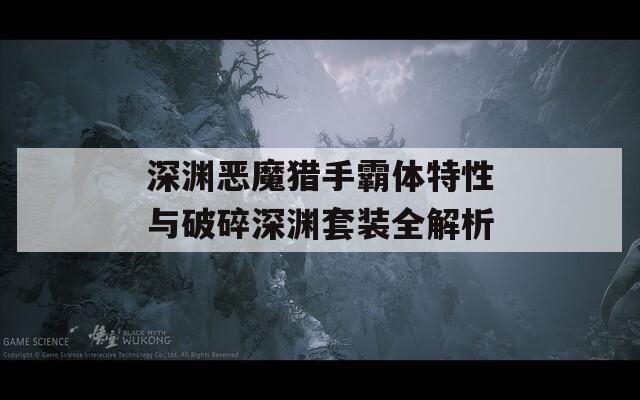 深渊恶魔猎手霸体特性与破碎深渊套装全解析
