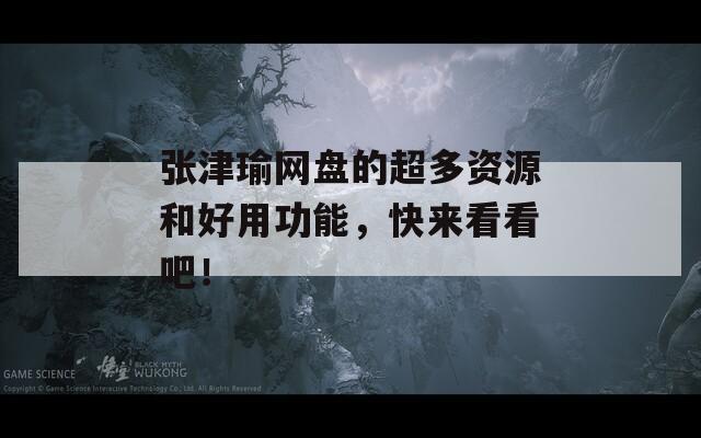 张津瑜网盘的超多资源和好用功能，快来看看吧！