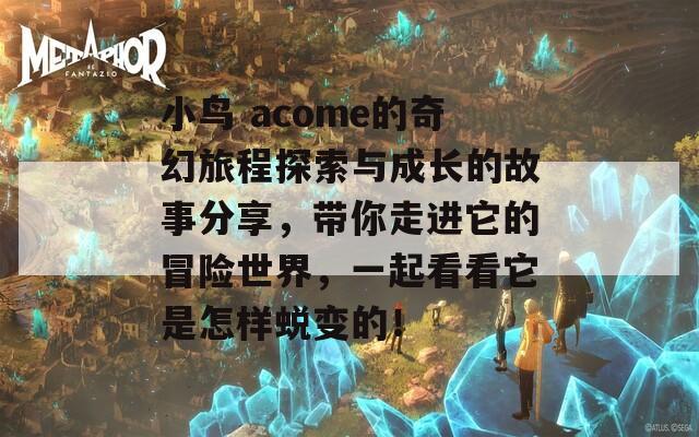 小鸟 acome的奇幻旅程探索与成长的故事分享，带你走进它的冒险世界，一起看看它是怎样蜕变的！