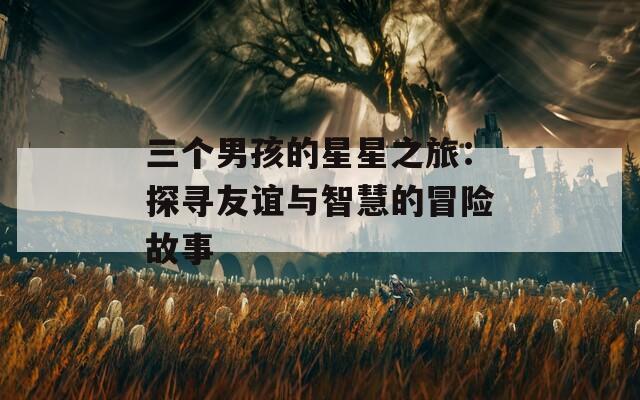 三个男孩的星星之旅：探寻友谊与智慧的冒险故事