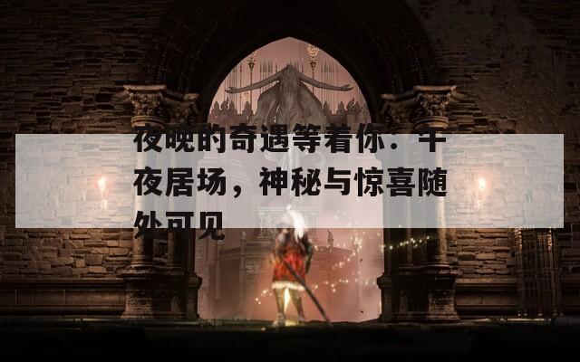 夜晚的奇遇等着你：午夜居场，神秘与惊喜随处可见