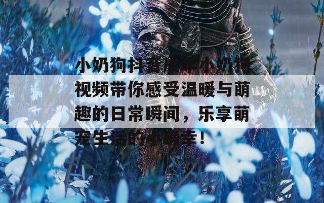 小奶狗抖音成年小奶狗视频带你感受温暖与萌趣的日常瞬间，乐享萌宠生活的小确幸！