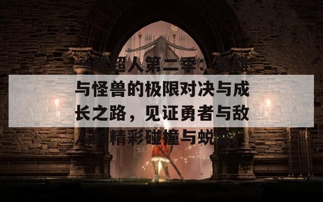一拳超人第二季：英雄与怪兽的极限对决与成长之路，见证勇者与敌人的精彩碰撞与蜕变！