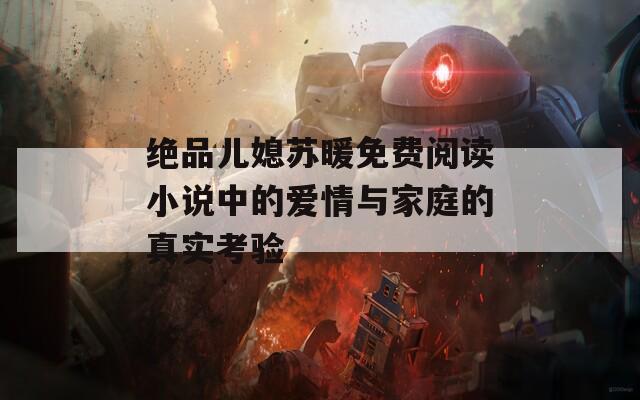 绝品儿媳苏暖免费阅读小说中的爱情与家庭的真实考验