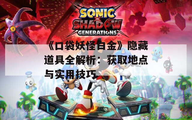 《口袋妖怪白金》隐藏道具全解析：获取地点与实用技巧