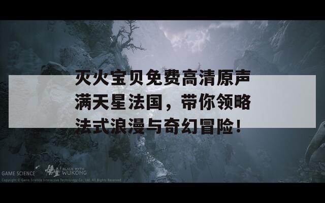 灭火宝贝免费高清原声满天星法国，带你领略法式浪漫与奇幻冒险！