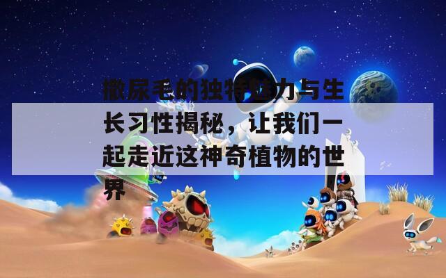 撒尿毛的独特魅力与生长习性揭秘，让我们一起走近这神奇植物的世界