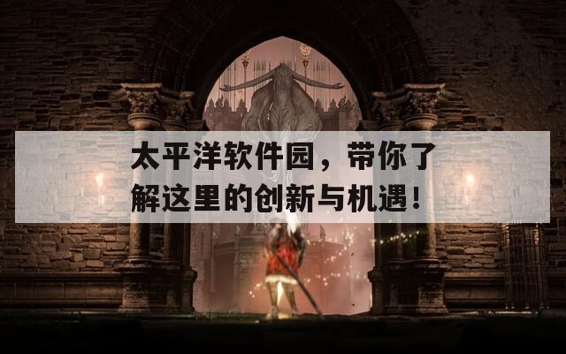 太平洋软件园，带你了解这里的创新与机遇！