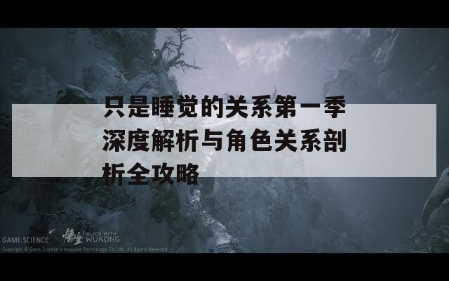 只是睡觉的关系第一季深度解析与角色关系剖析全攻略