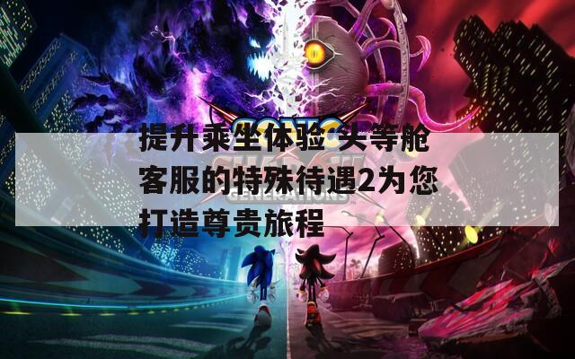 提升乘坐体验 头等舱客服的特殊待遇2为您打造尊贵旅程
