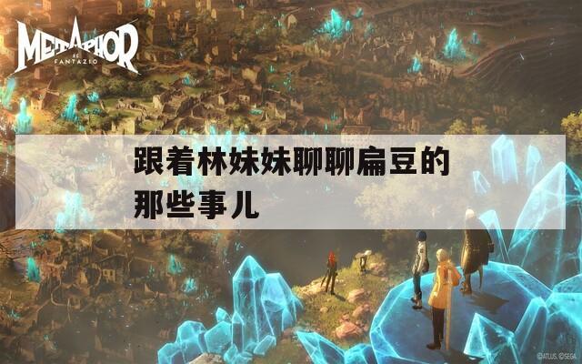 跟着林妹妹聊聊扁豆的那些事儿