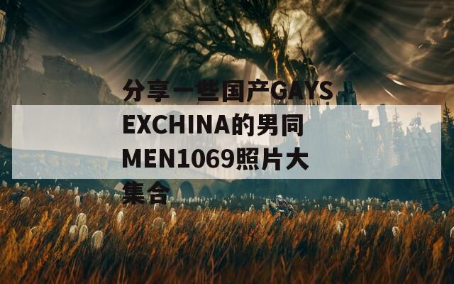 分享一些国产GAYSEXCHINA的男同MEN1069照片大集合