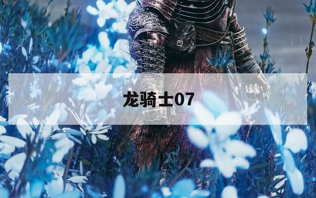 龙骑士07