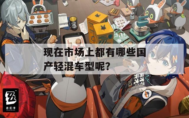现在市场上都有哪些国产轻混车型呢？