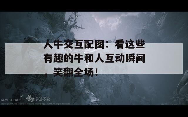 人牛交互配图：看这些有趣的牛和人互动瞬间，笑翻全场！