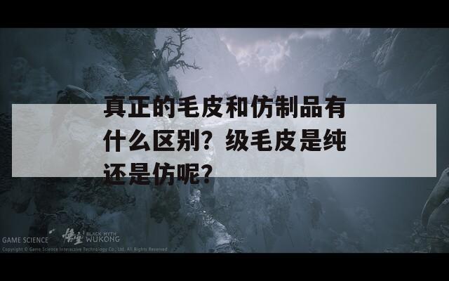 真正的毛皮和仿制品有什么区别？级毛皮是纯还是仿呢？
