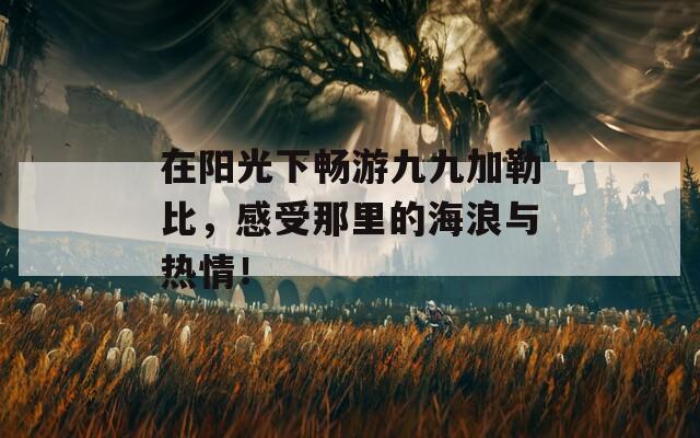 在阳光下畅游九九加勒比，感受那里的海浪与热情！