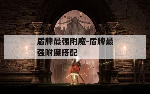 盾牌最强附魔-盾牌最强附魔搭配