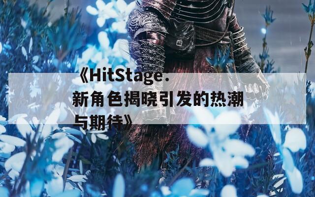 《HitStage：新角色揭晓引发的热潮与期待》