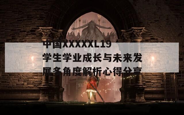 中国XXXXXL19学生学业成长与未来发展多角度解析心得分享