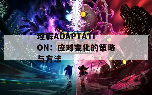 理解ADAPTATION：应对变化的策略与方法
