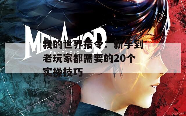 我的世界指令：新手到老玩家都需要的20个实操技巧