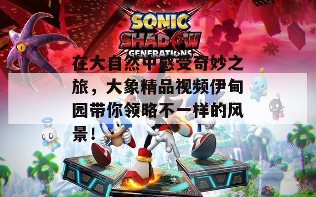 在大自然中感受奇妙之旅，大象精品视频伊甸园带你领略不一样的风景！
