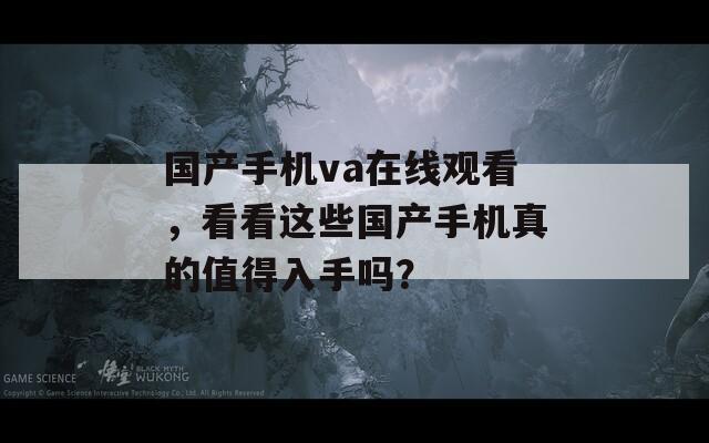 国产手机va在线观看，看看这些国产手机真的值得入手吗？