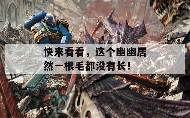 快来看看，这个幽幽居然一根毛都没有长！