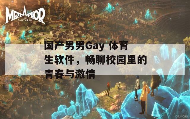 国产男男Gay 体育生软件，畅聊校园里的青春与激情